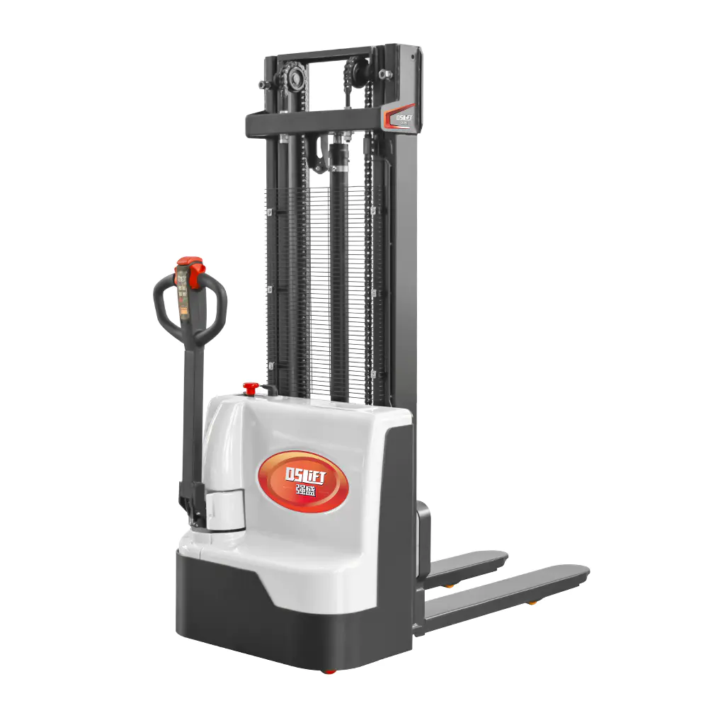 QES15E-Electric Walkie Stacker (1.5t/3m-3.5m)