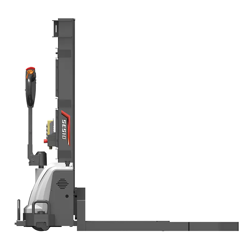 QSLiFT SES15 Electric Self-Lifting Stacker, Capacity 1500kg,Lifting Height 1500mm - Слика 2