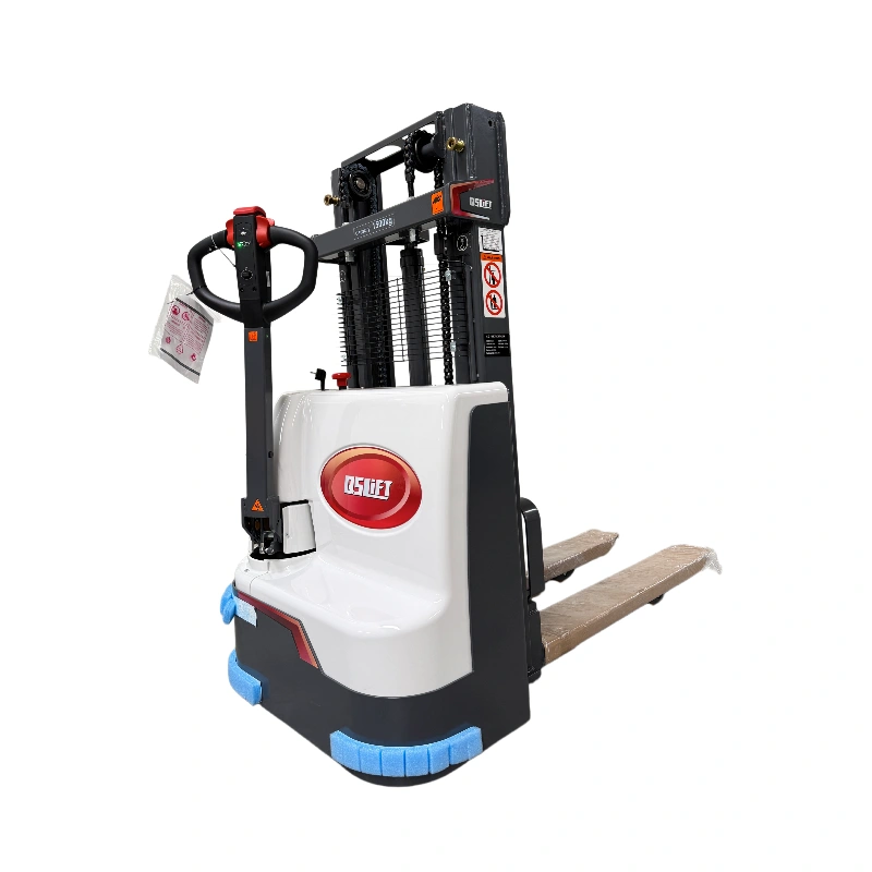 QSLiFT QES15E-20 Električni Pešački Staker, Nosivost 1500 kg, Visina podizanja 2000 mm