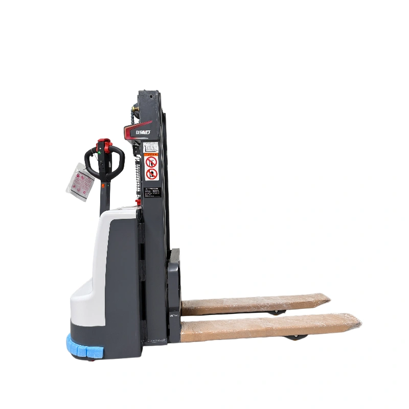QSLiFT QES15E-20 Electric Walkie Stacker, capacity 1500 kg, lift height 2000 mm - Слика 2