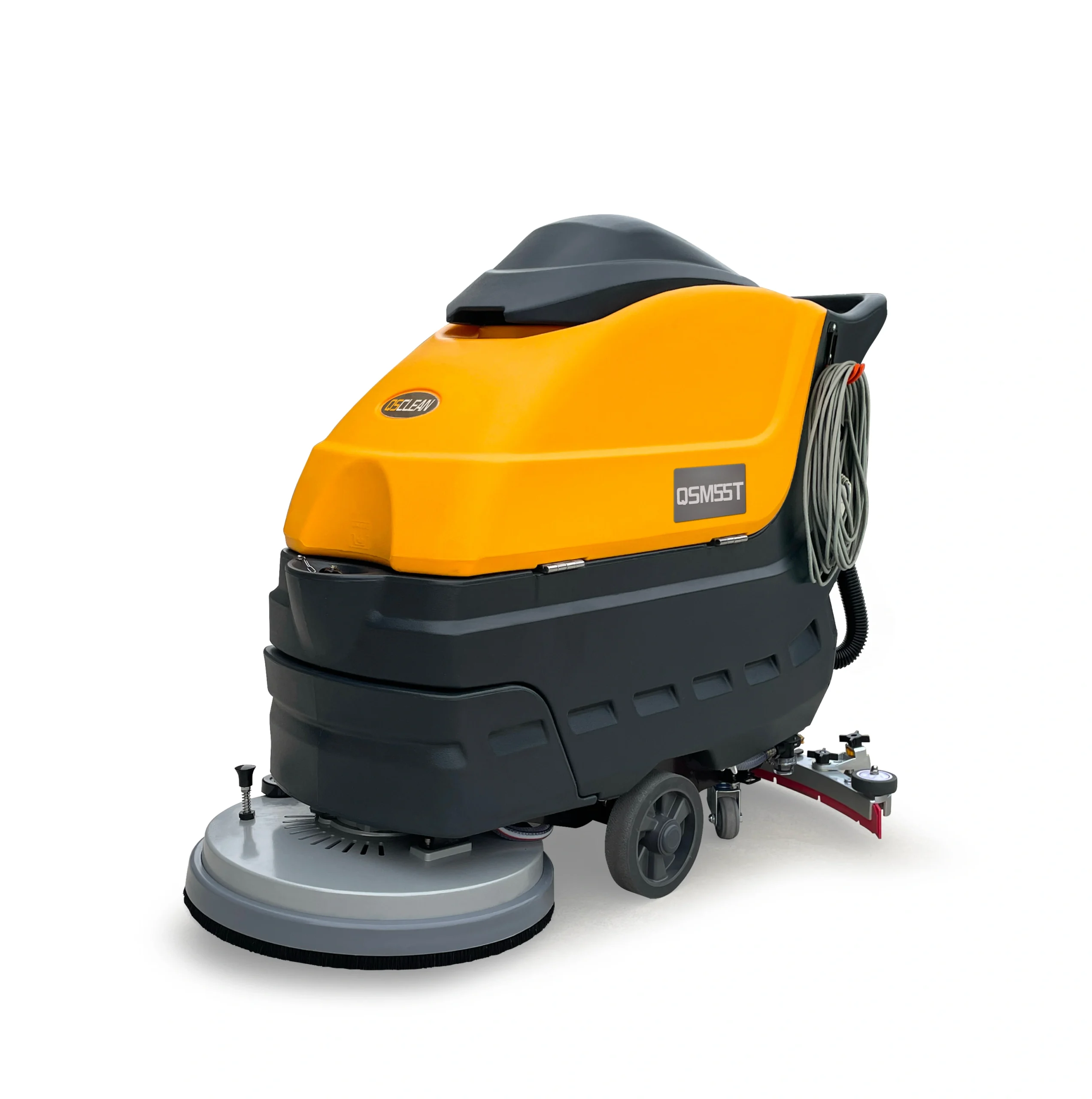 QSM55T Corded Walk-Behind Floor Scrubber Dryer | 220V Commercial Cleaning Machine - Слика 3