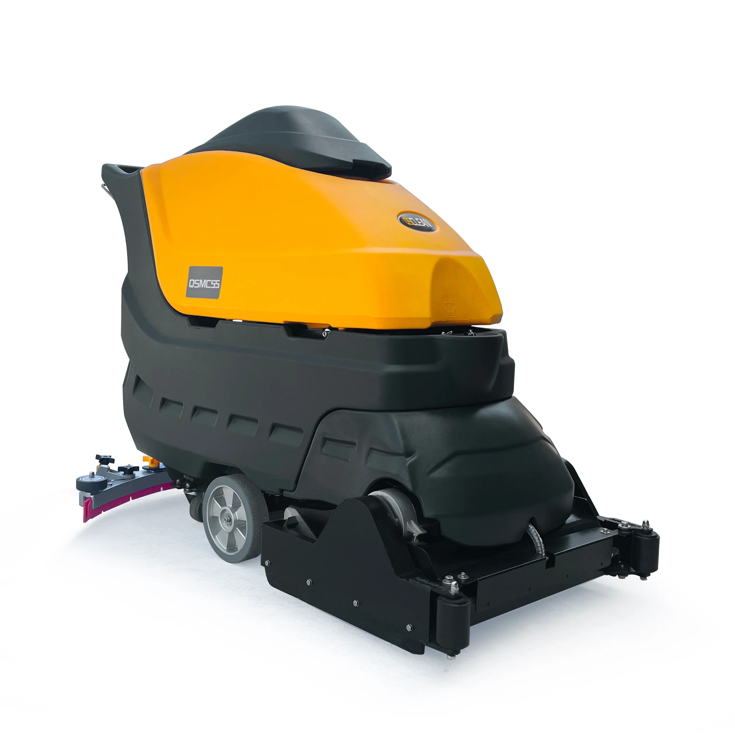 QSMC55 Walk-Behind Sweeper Scrubber Dryer | 2-in-1 Sweeping & Scrubbing Machine - Слика 2
