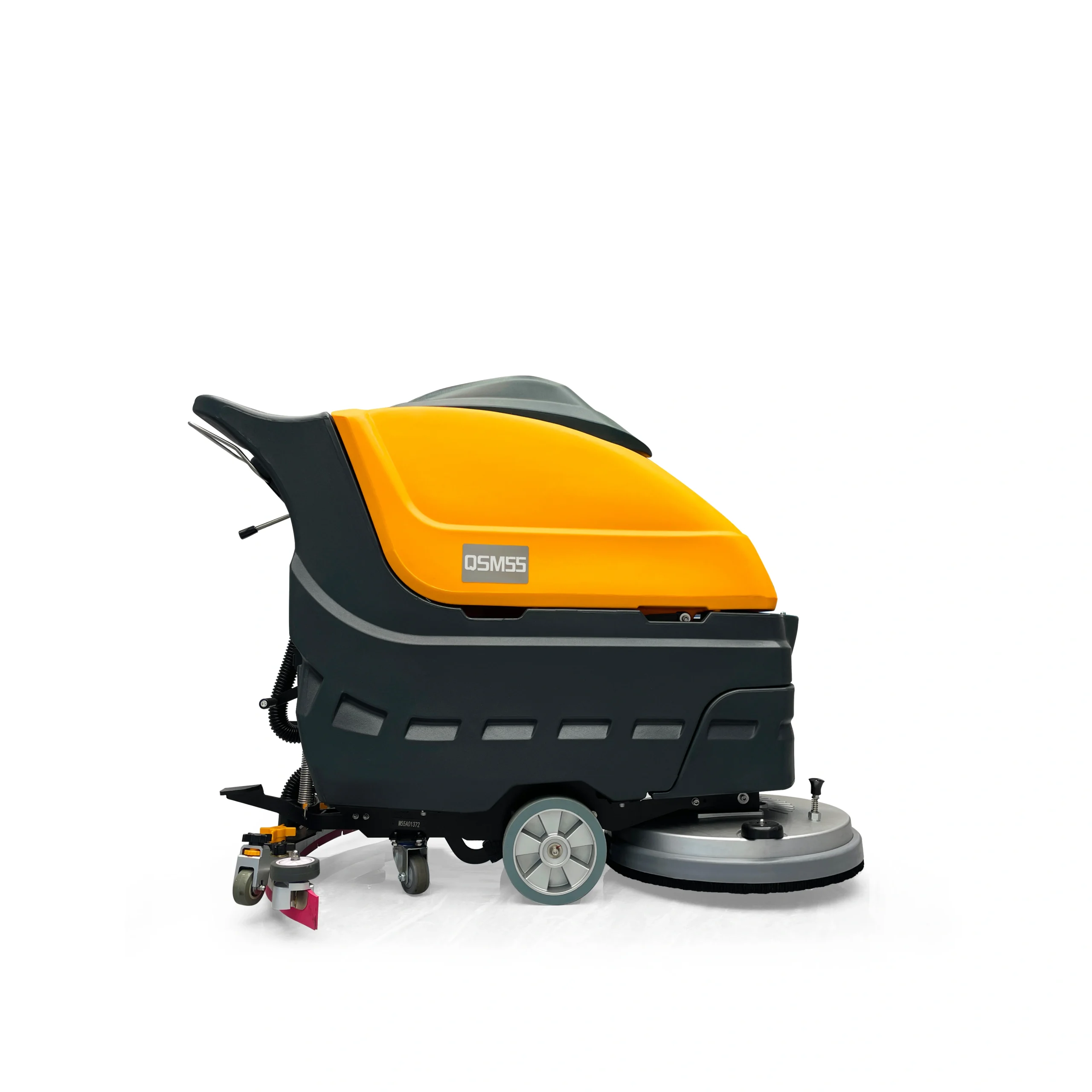 QSM55 Walk-Behind Floor Scrubber Dryer | 24V Commercial Cleaning Machine - Слика 3