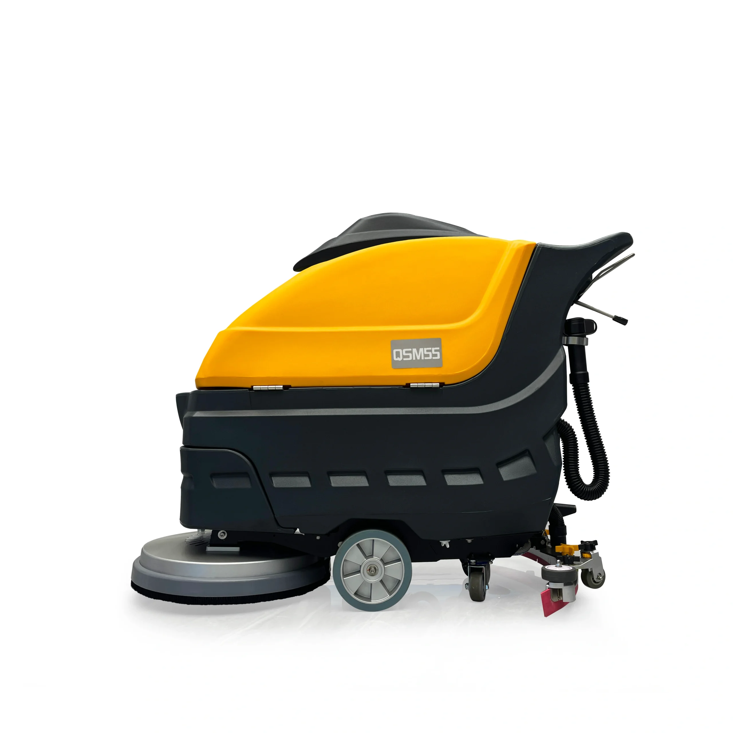 QSM55 Walk-Behind Floor Scrubber Dryer | 24V Commercial Cleaning Machine - Слика 4