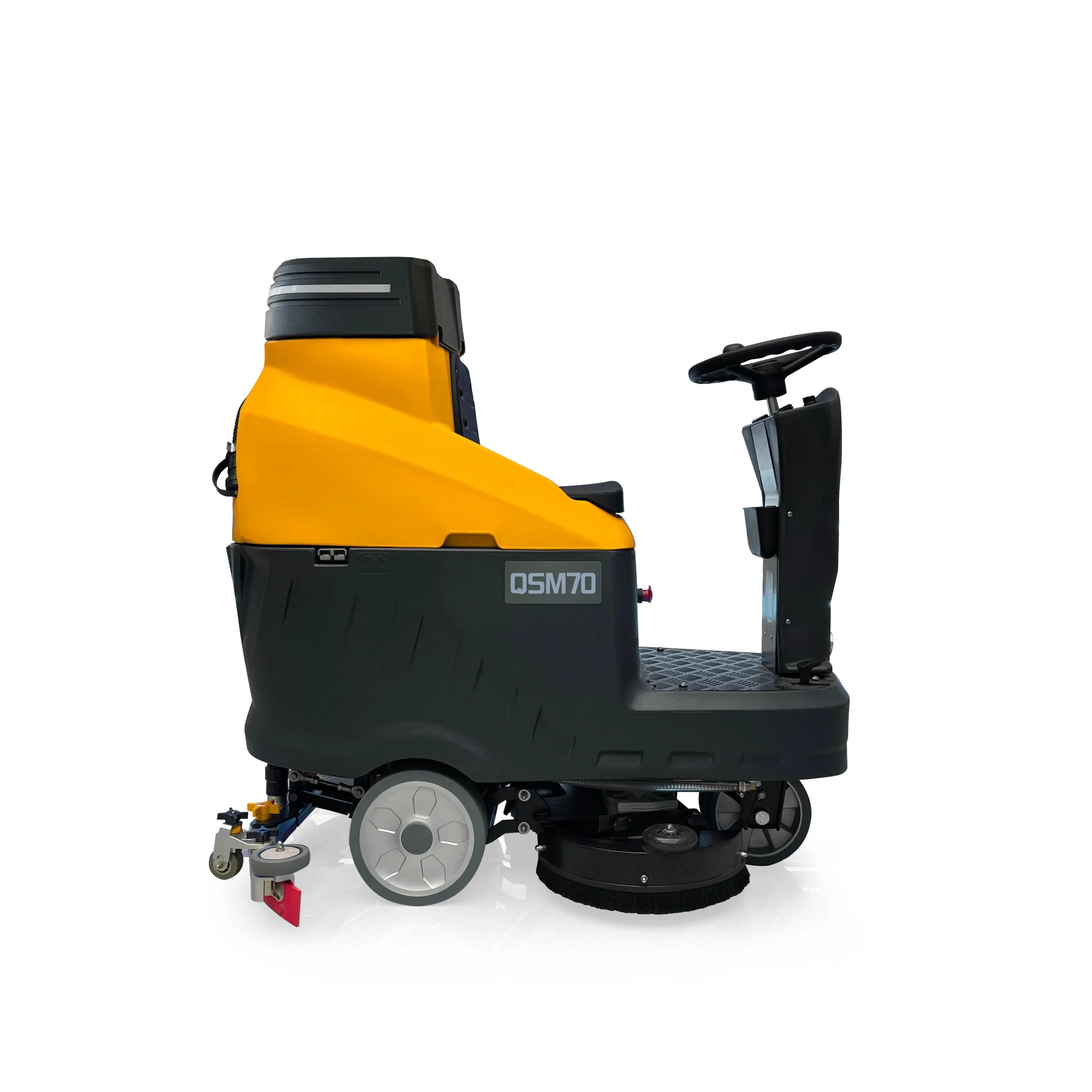 QSM70 Ride-On Floor Scrubber Dryer | 24V Double Disc Auto Scrubber - Слика 4