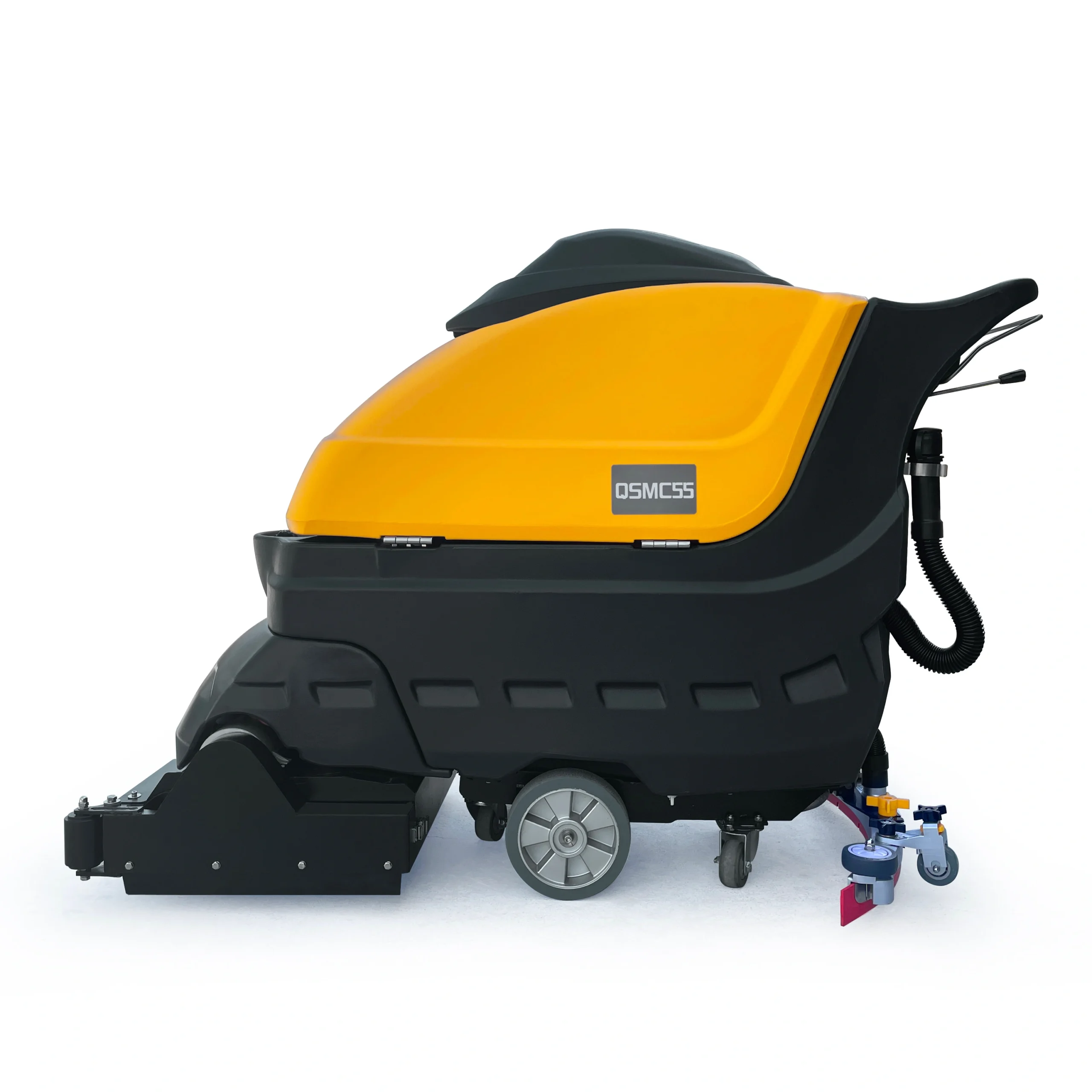 QSMC55 Walk-Behind Sweeper Scrubber Dryer | 2-in-1 Sweeping & Scrubbing Machine - Слика 5