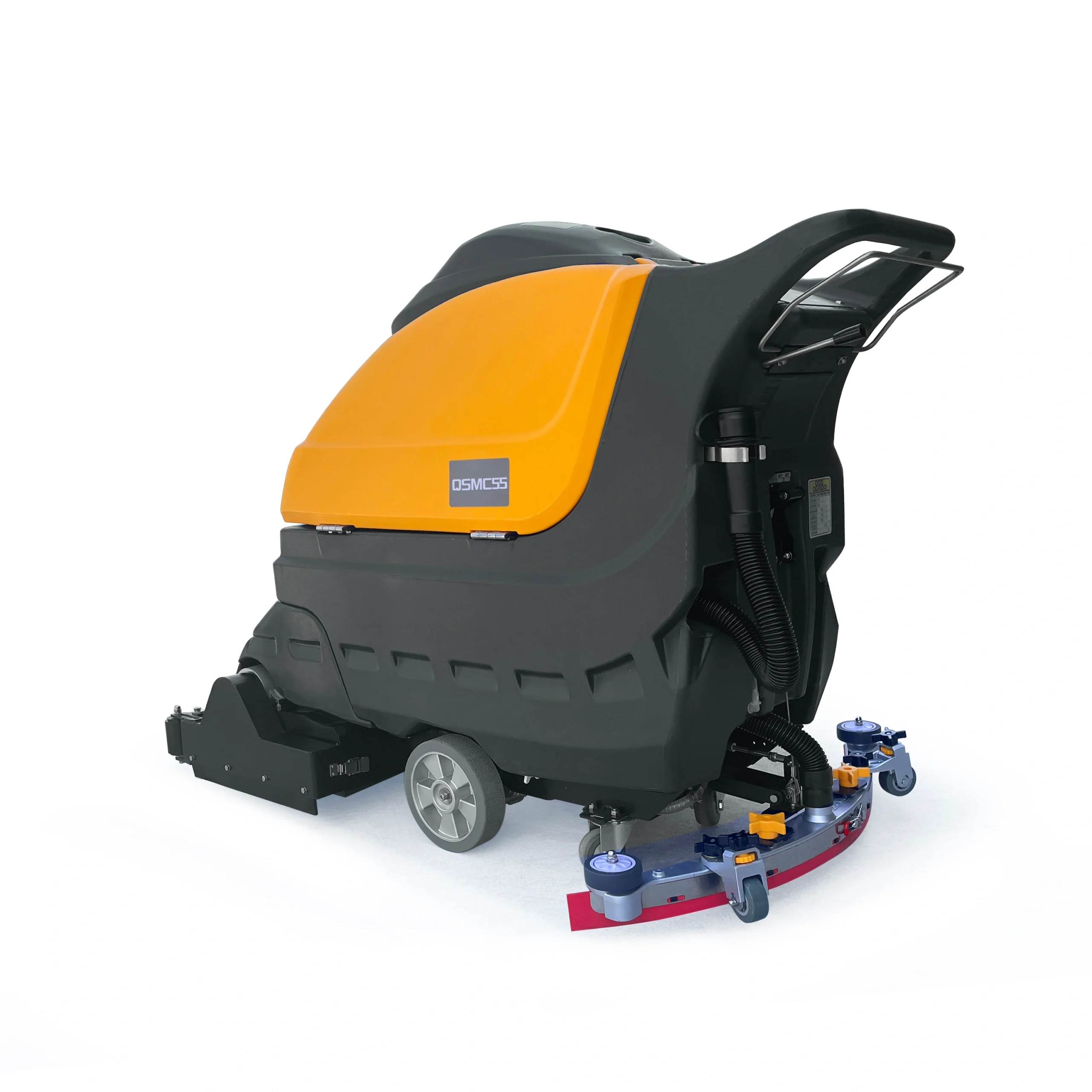 QSMC55 Walk-Behind Sweeper Scrubber Dryer | 2-in-1 Sweeping & Scrubbing Machine - Слика 6