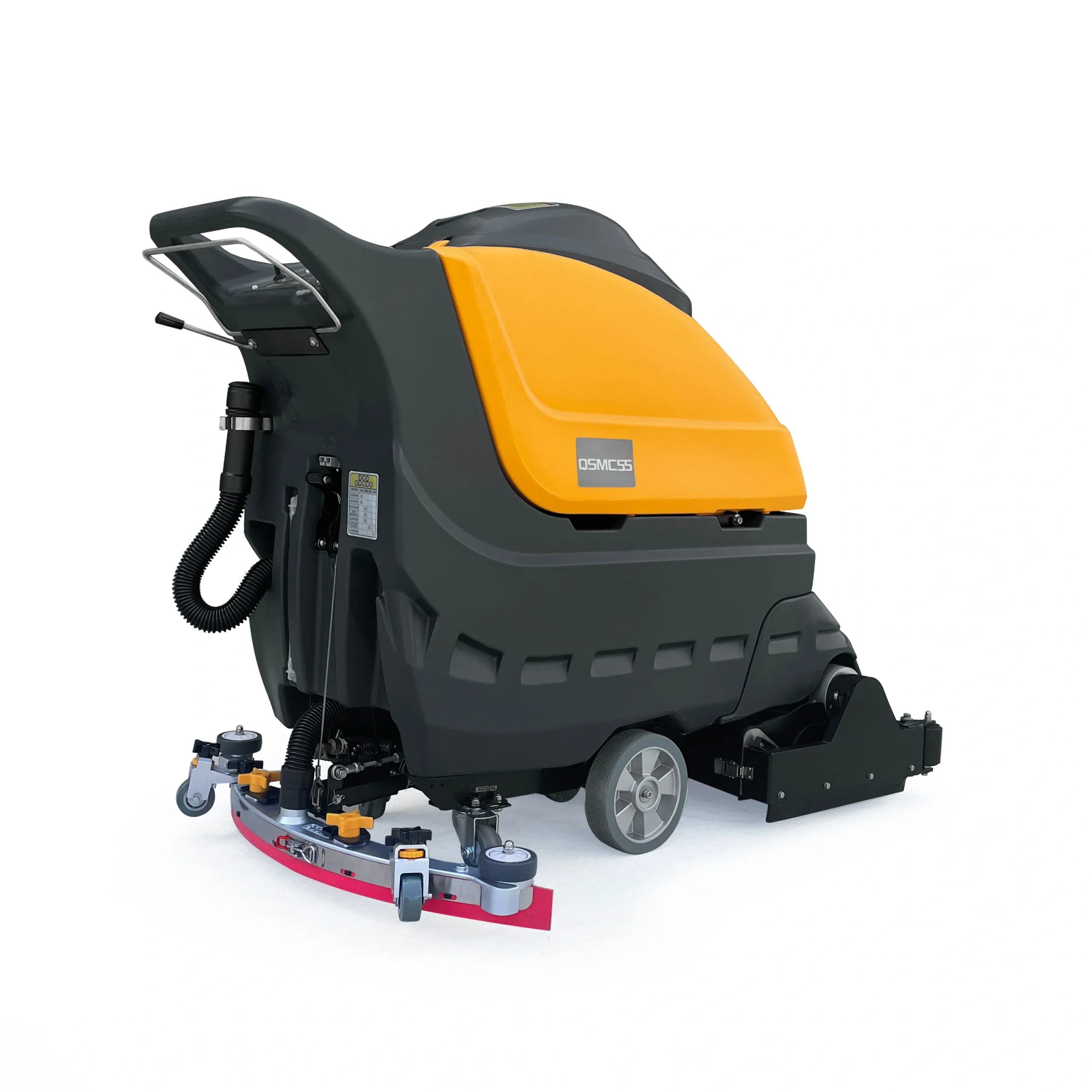 QSMC55 Walk-Behind Sweeper Scrubber Dryer | 2-in-1 Sweeping & Scrubbing Machine - Слика 7