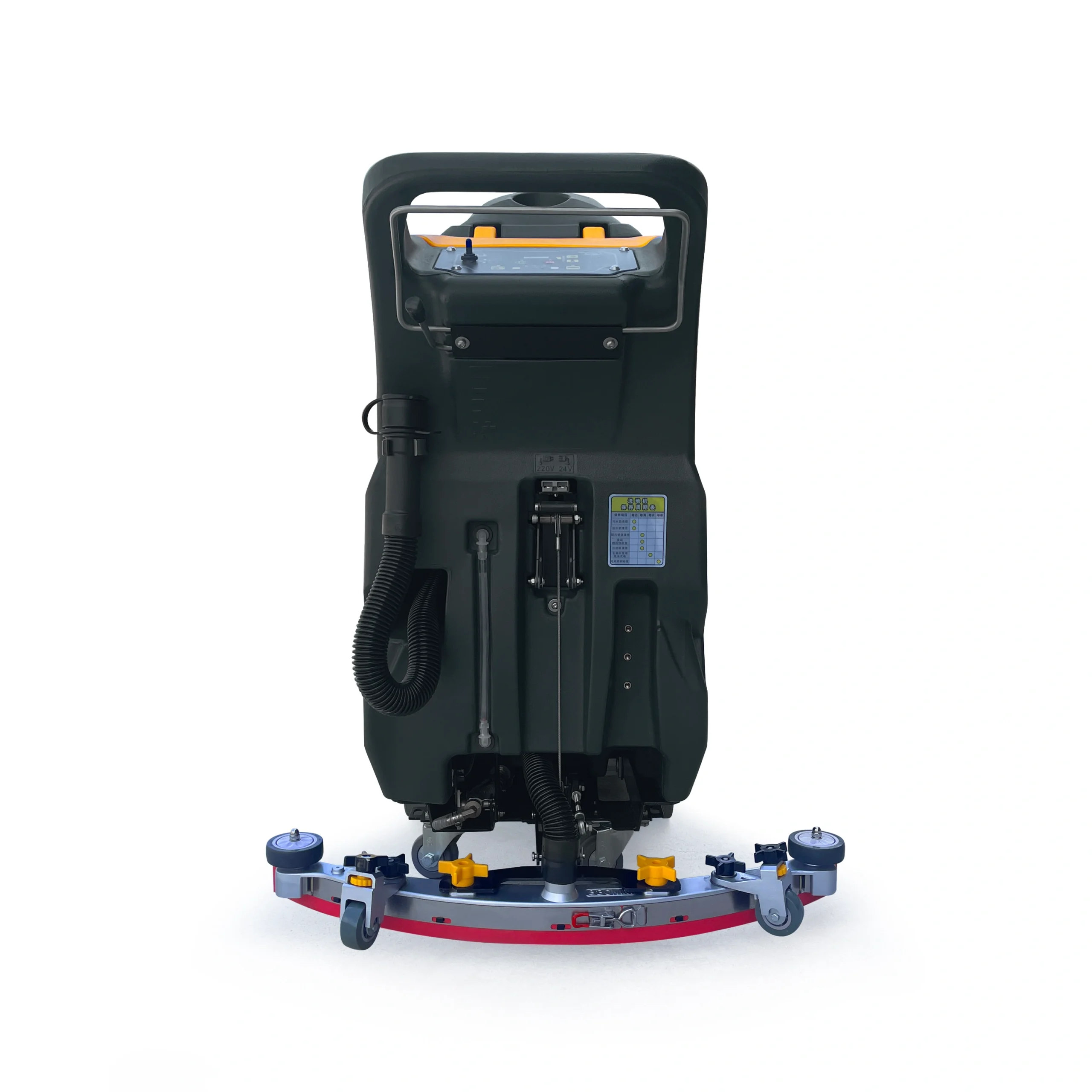 QSMC55 Walk-Behind Sweeper Scrubber Dryer | 2-in-1 Sweeping & Scrubbing Machine - Слика 8